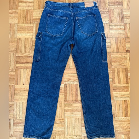 Denim Forum Aritizia The '90s Lo-Rise Cargo Slim Denim Jean - Picture 6 of 11